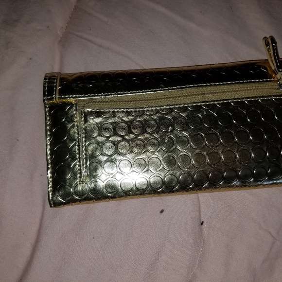 Gold Nine West Wallet - Picture 3 of 3
